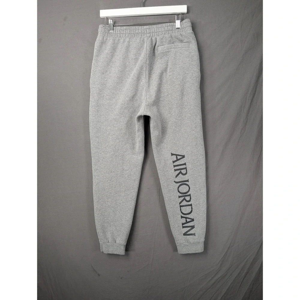 Nike Jordan Mens Jumpman Classics Fleece Joggers Gray BV6008-091 Size S